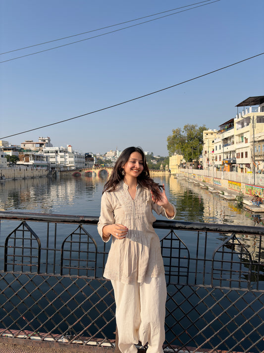 Udisha in Beige (Pre-order only)