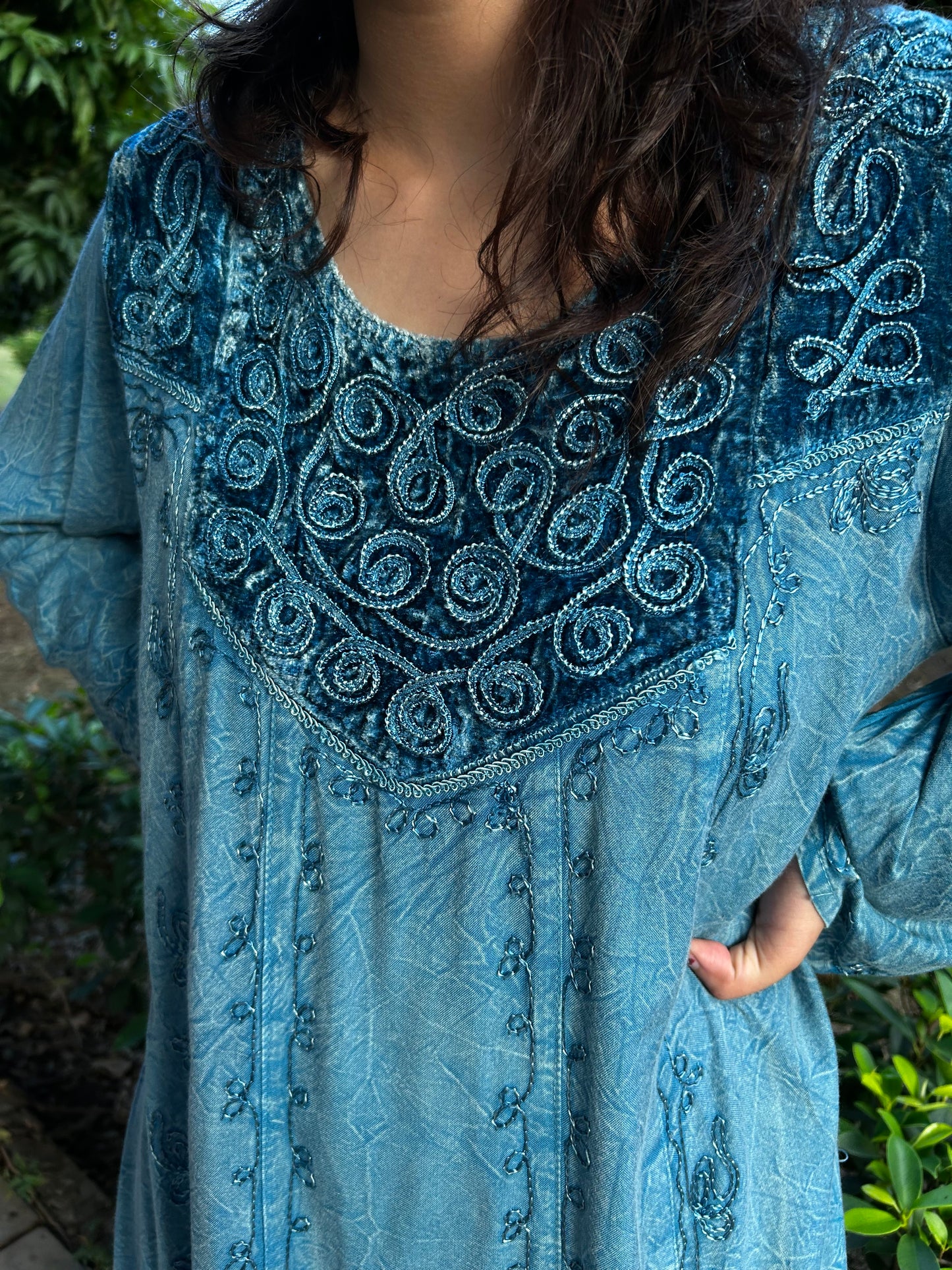 Chandra in Ocean Blue