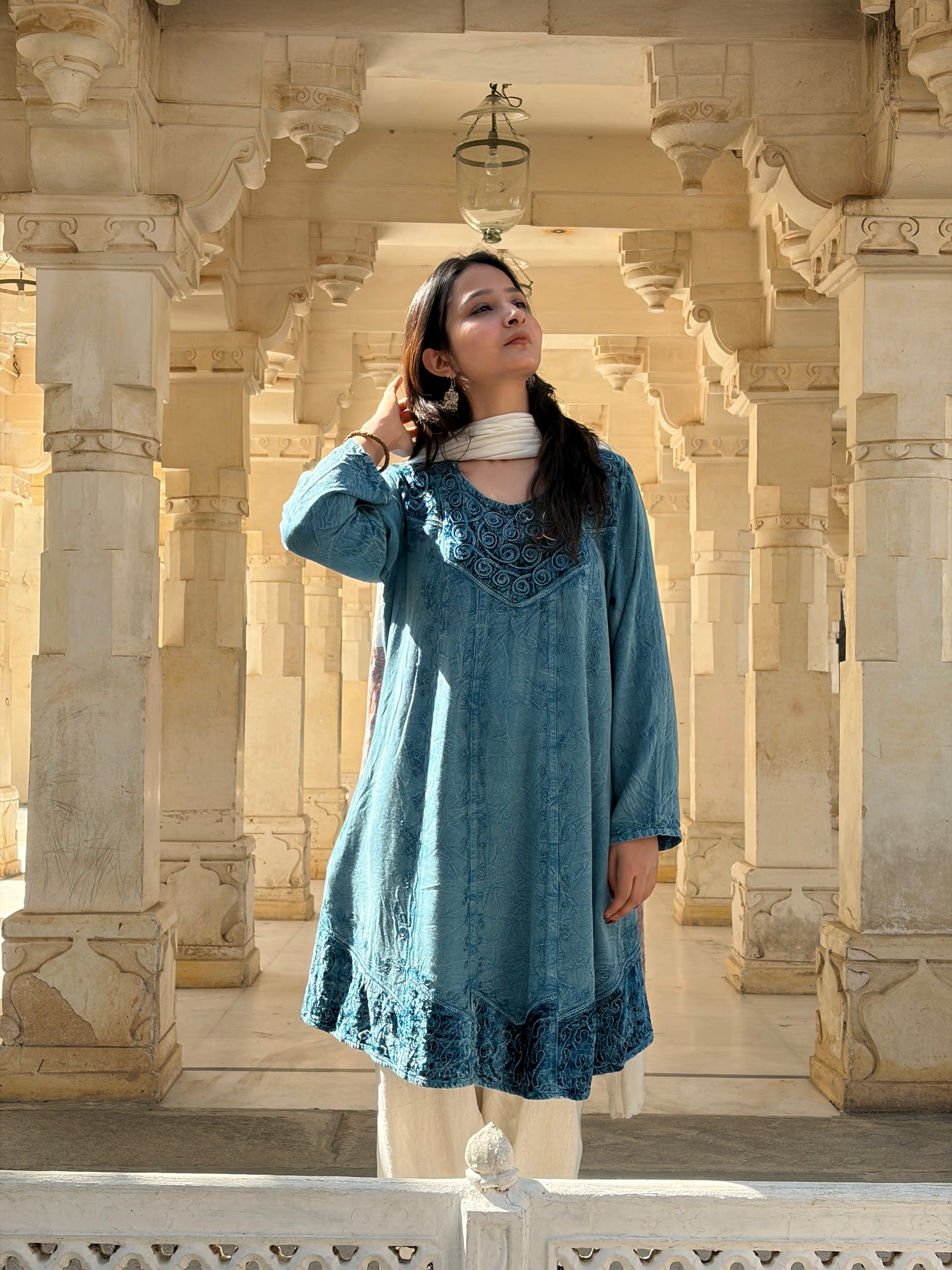 Chandra in Ocean Blue