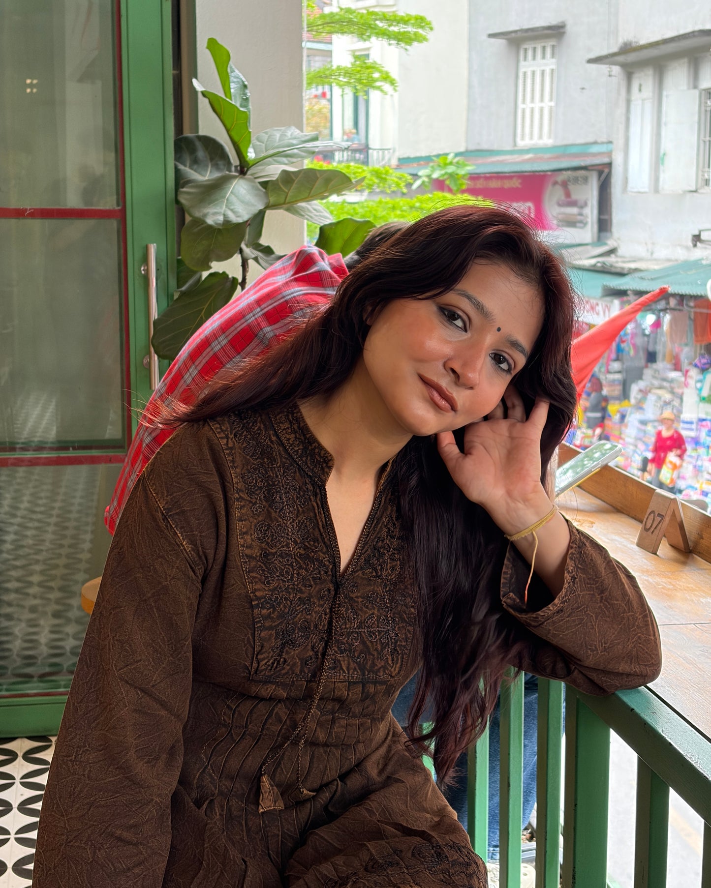 Udisha in Brown