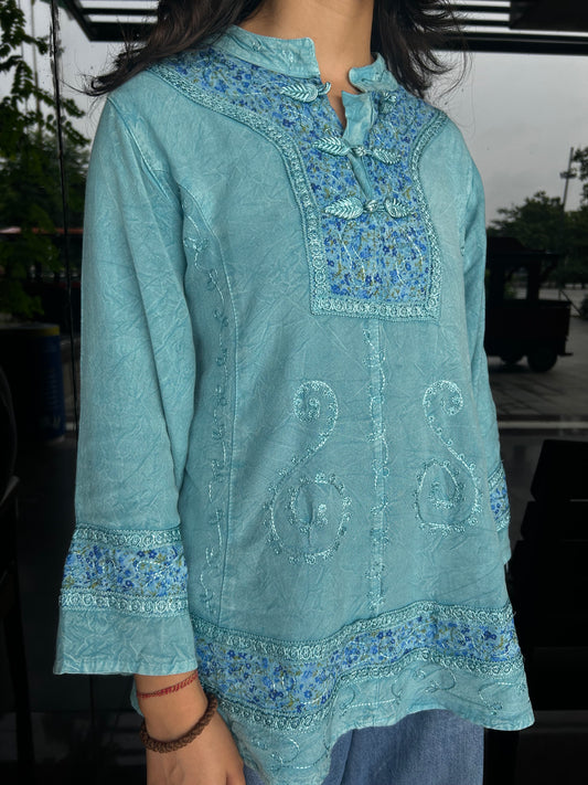 Chandni in Blue