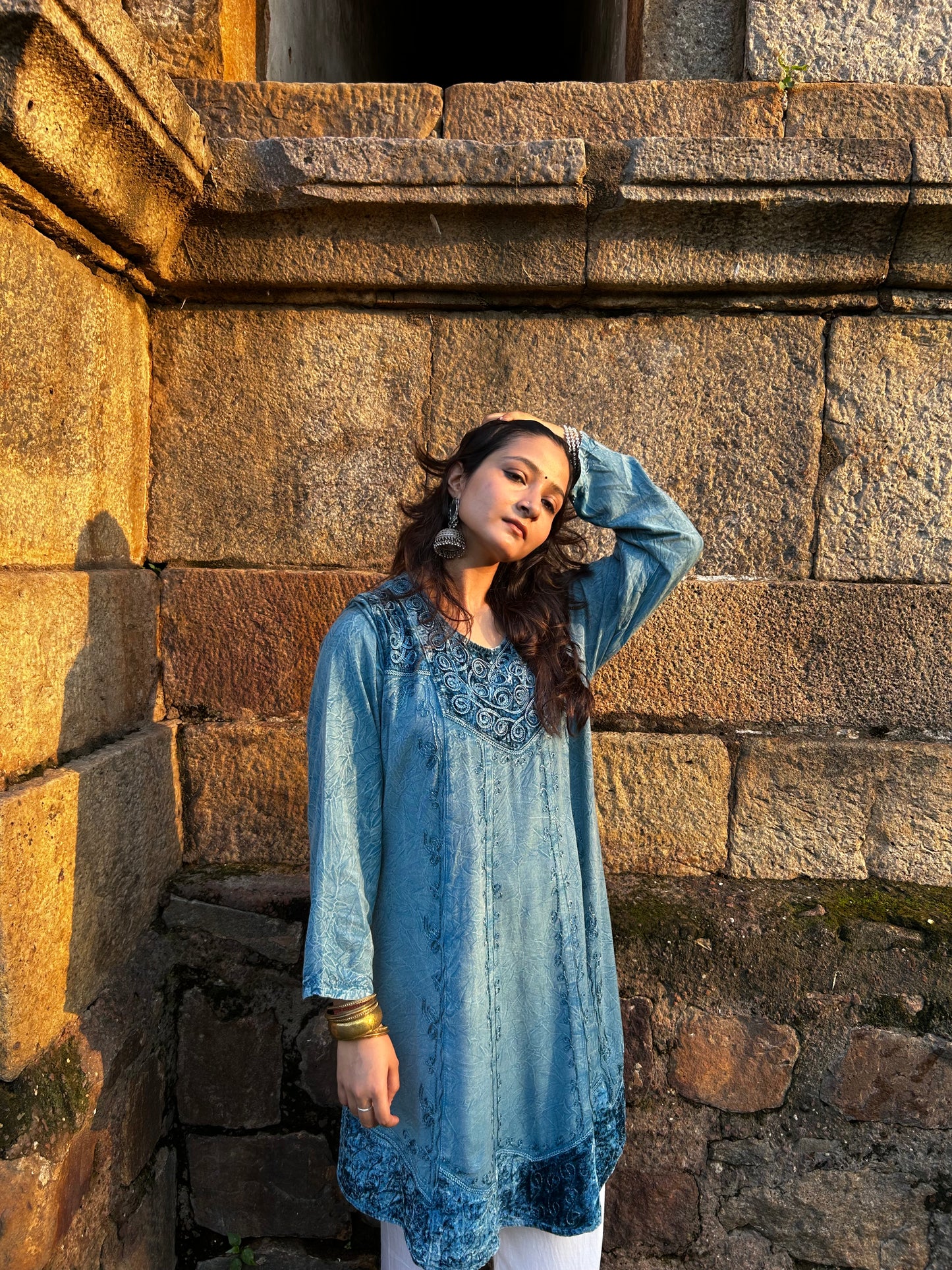 Chandra in Ocean Blue