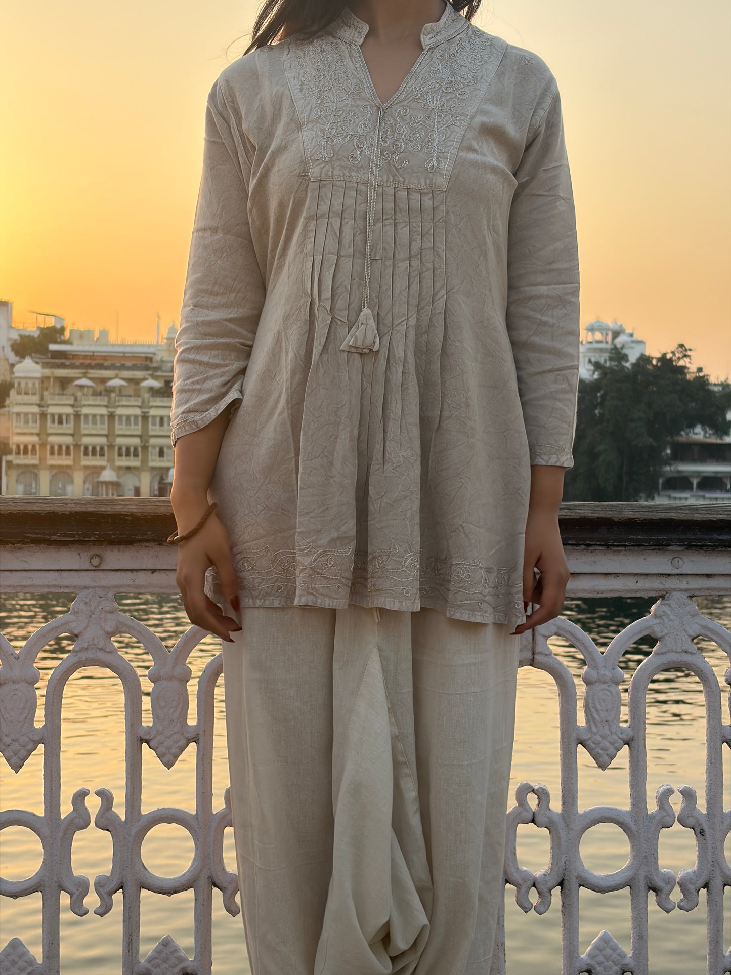 Udisha in Beige (Pre-order only)