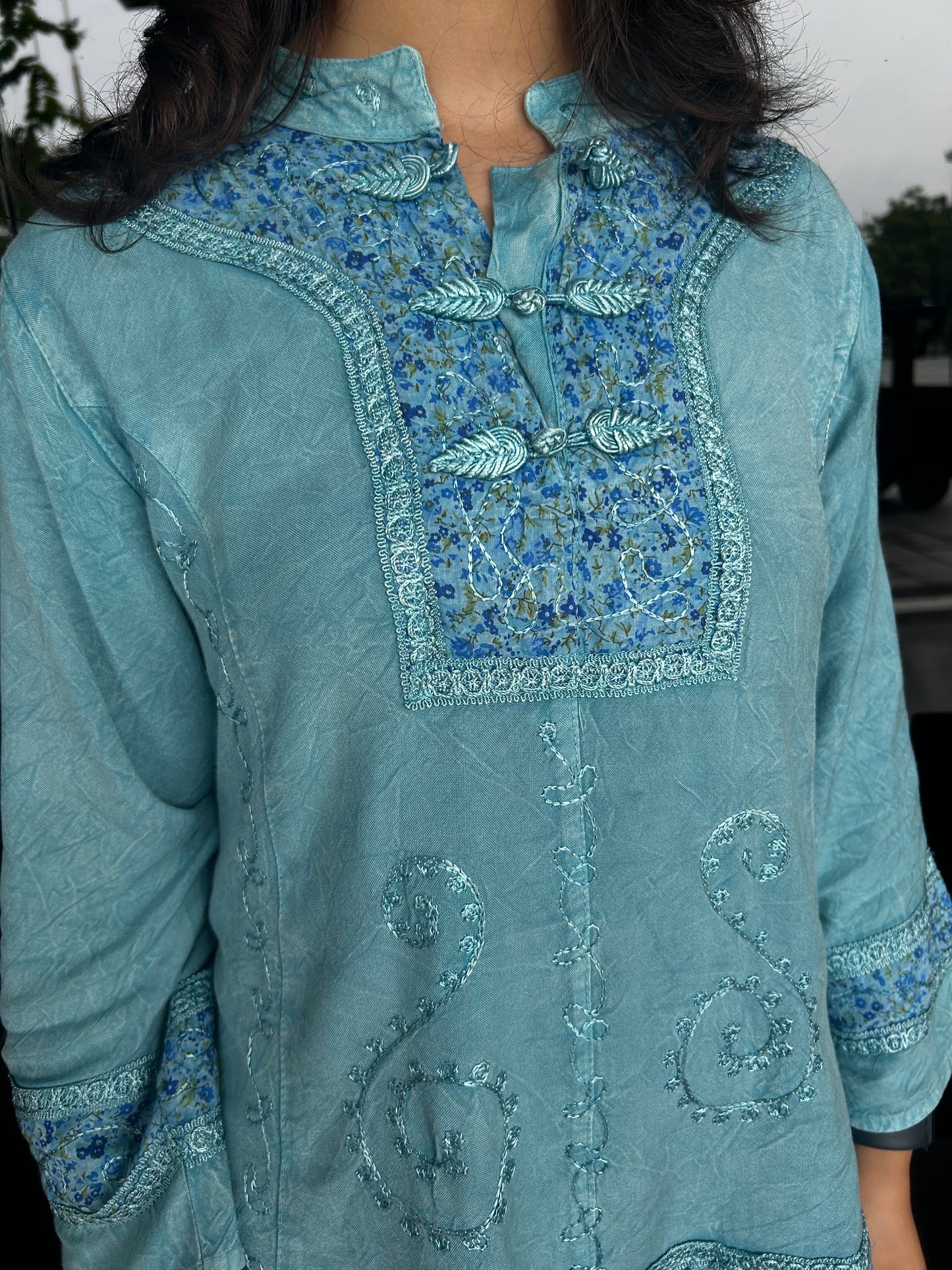 Chandni in Blue