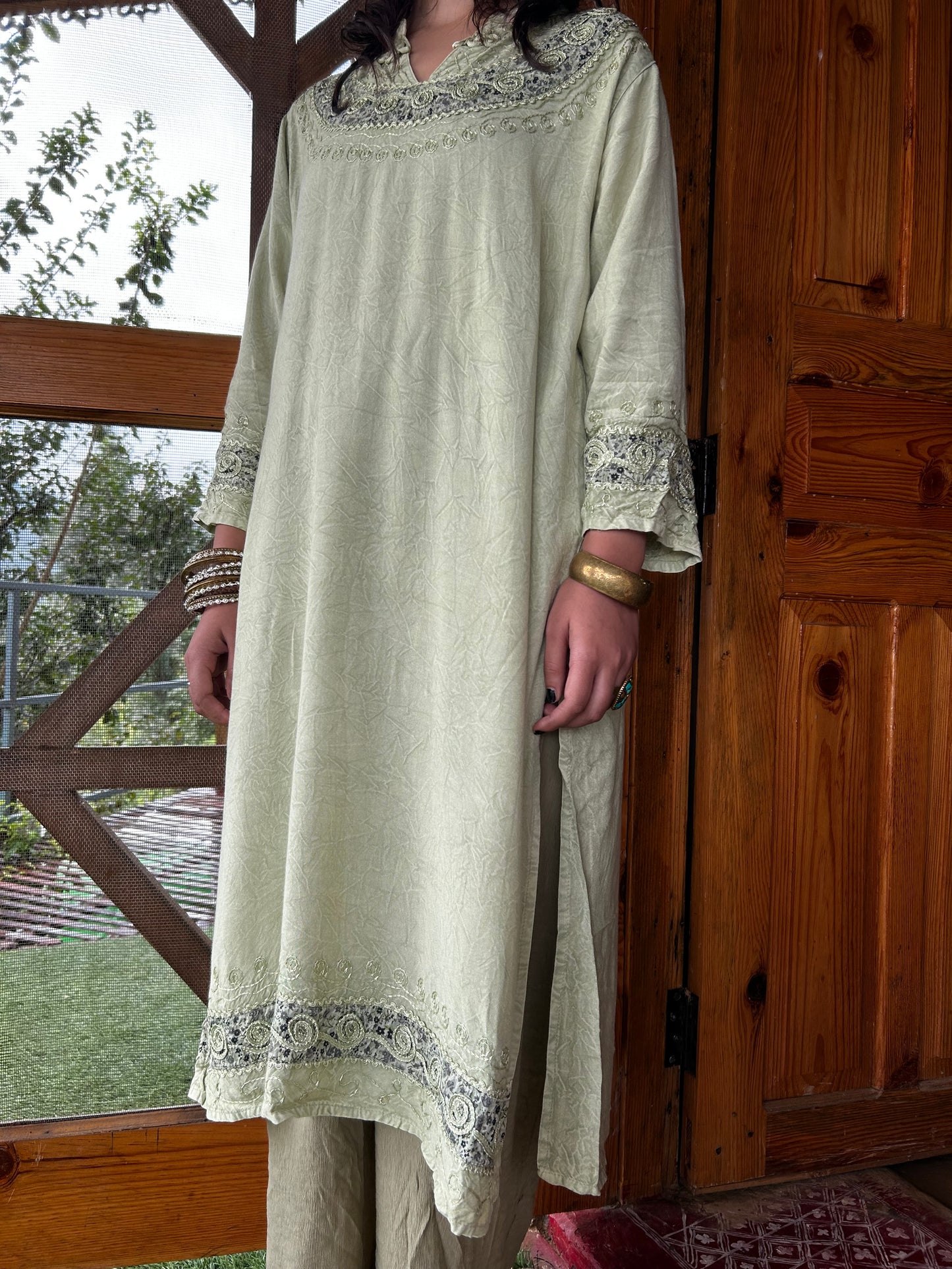 Kausha in Sage Green