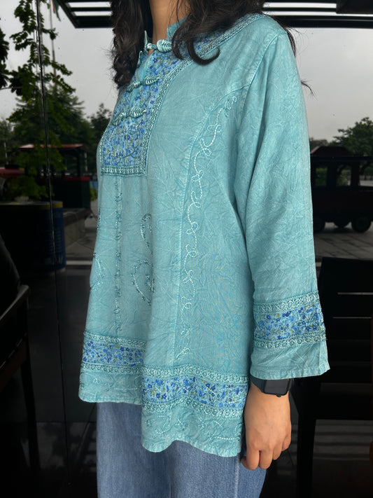 Chandni in Blue