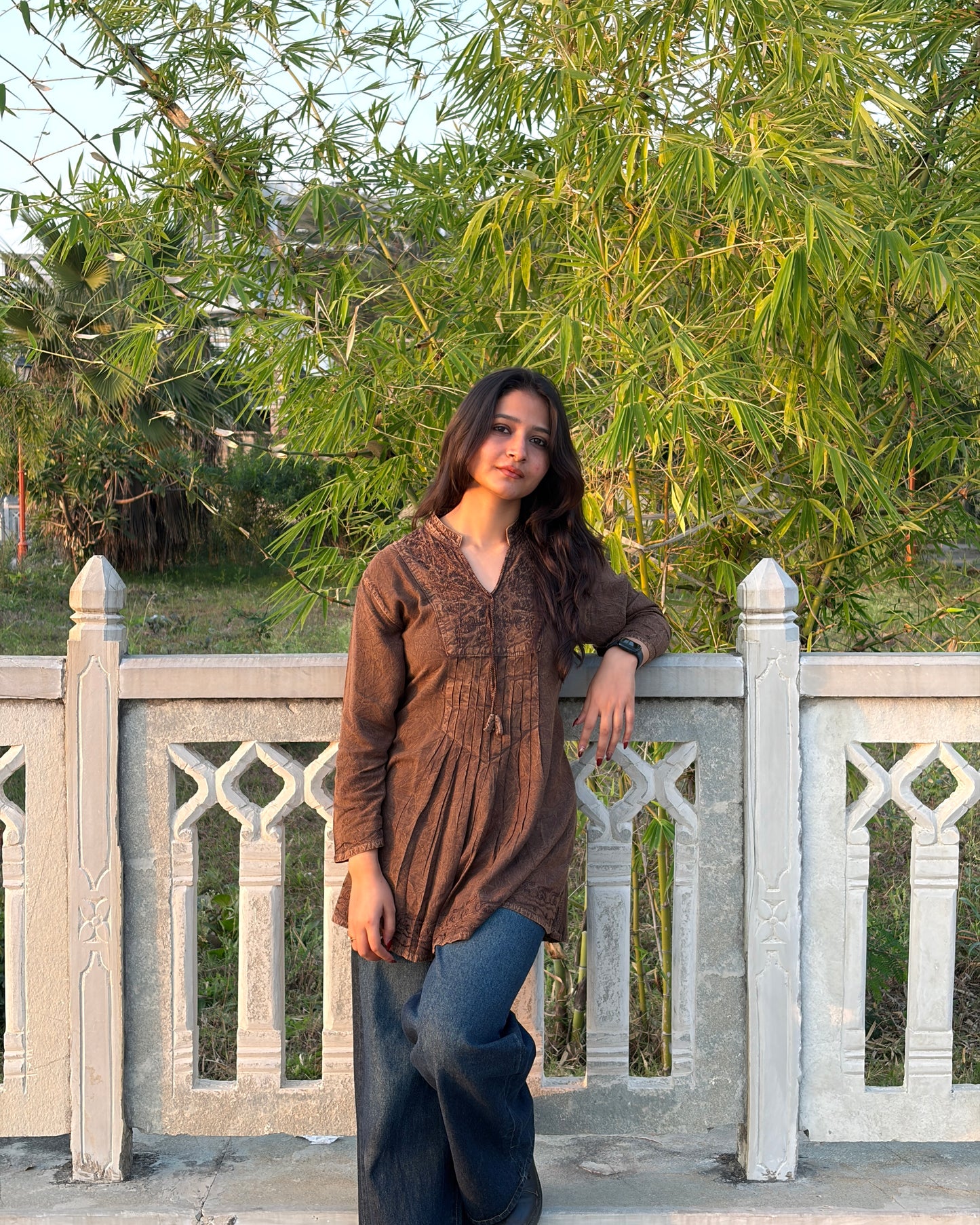 Udisha in Brown