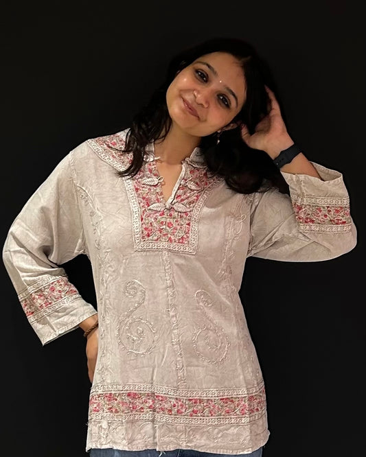 Chandni in Beige