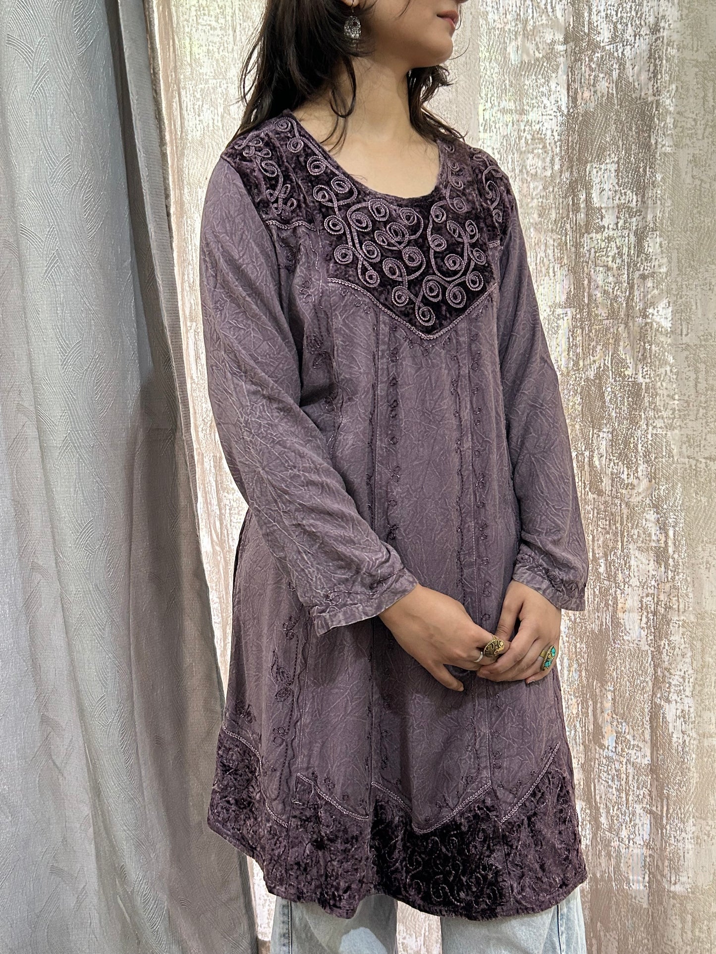 Chandra in Deep Purple