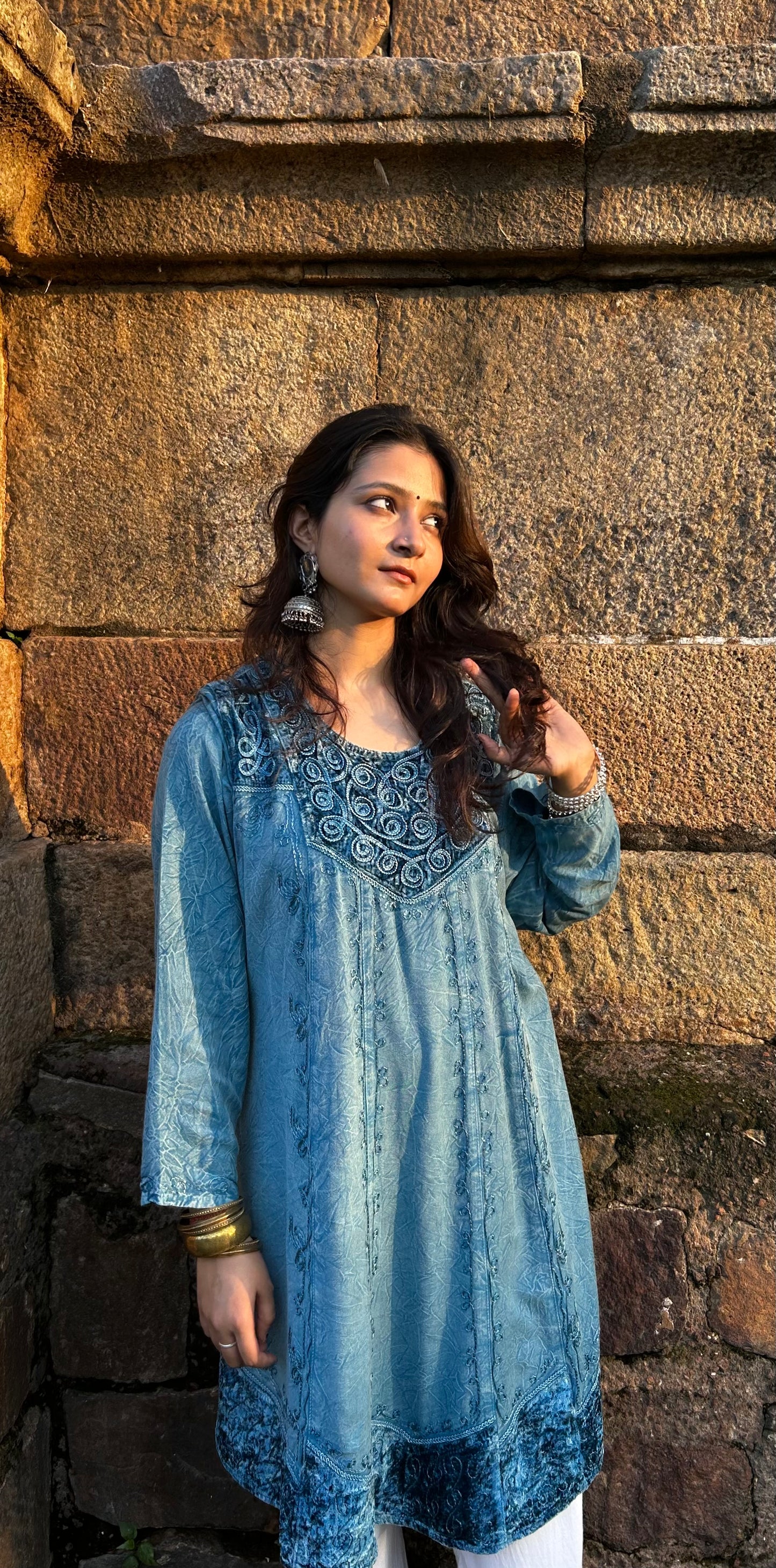 Chandra in Ocean Blue